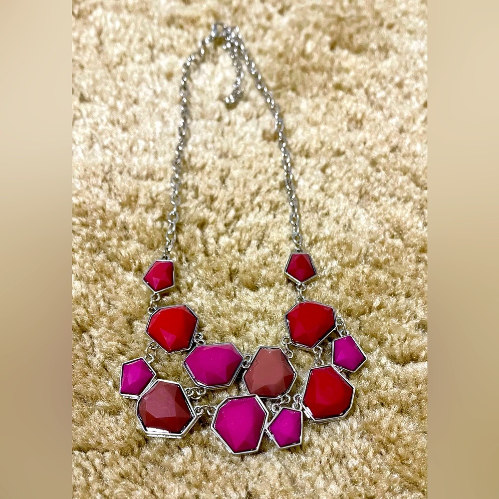 Red and Pink Necklace